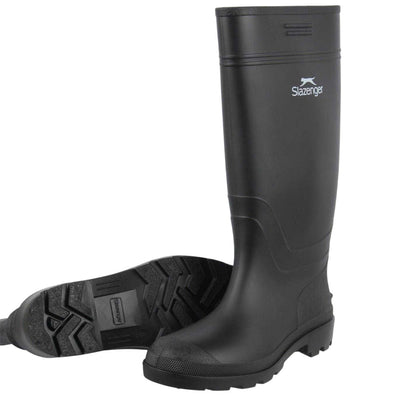 Black - Side - Slazenger Mens Wellington Boots