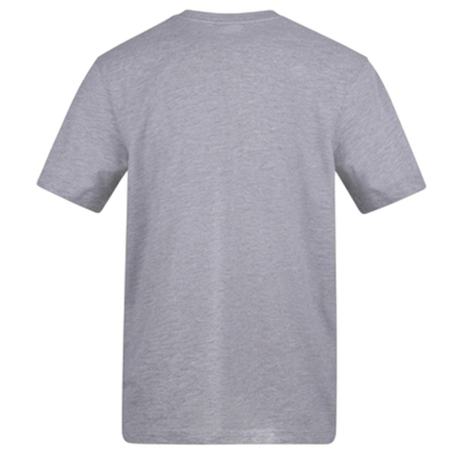 Grey - Back - AWD Unisex Adult Vinyl Junkie Printed T-Shirt
