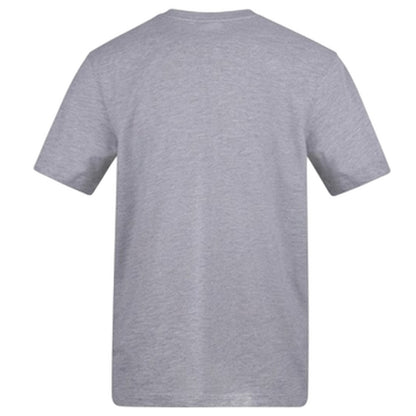 Grey - Back - AWD Unisex Adult Vinyl Junkie Printed T-Shirt