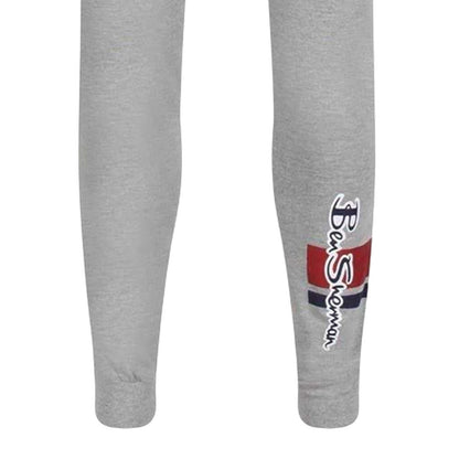 Grey Marl - Lifestyle - Ben Sherman Mens Slim Jogging Bottoms