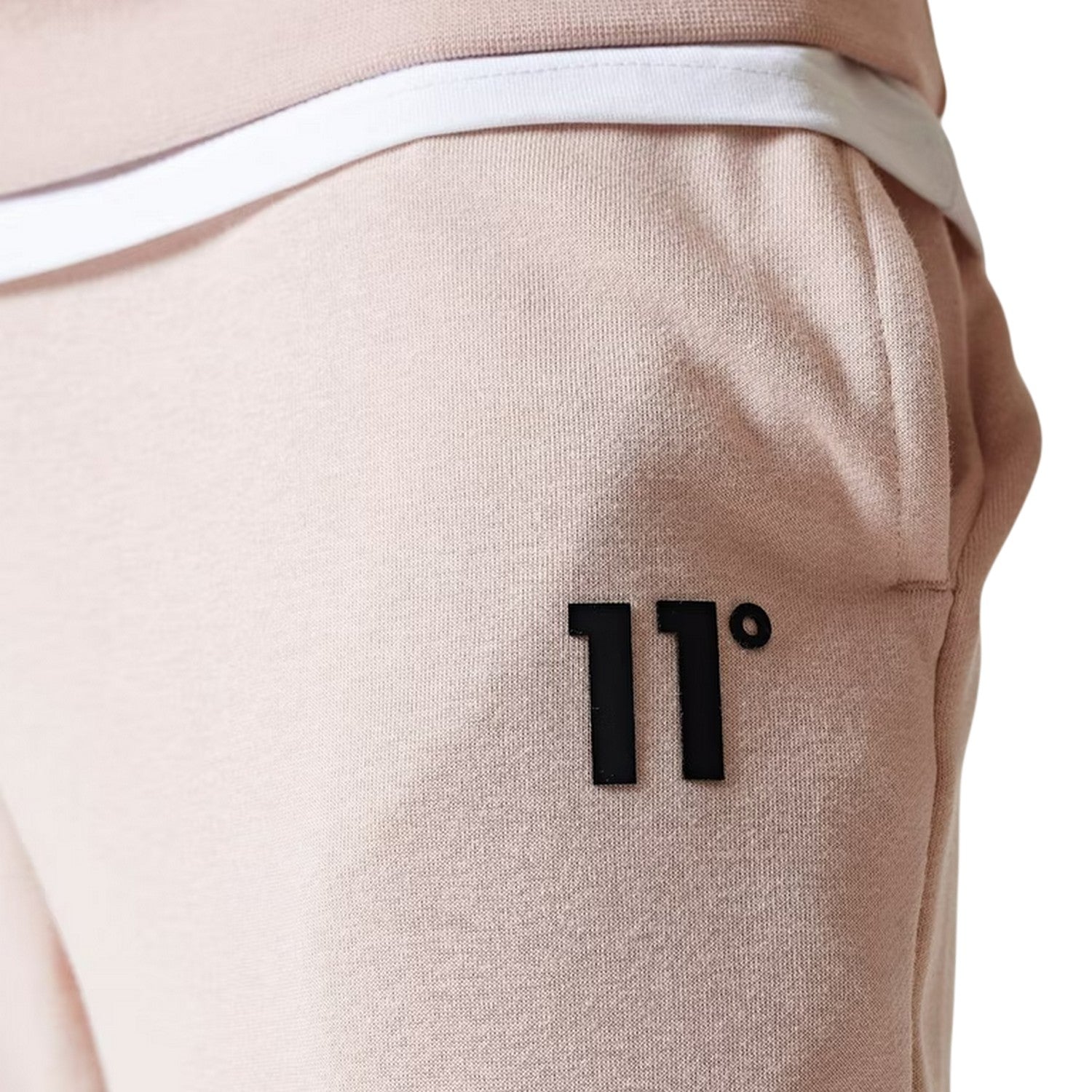 Pink - Lifestyle - 11 Degrees Mens Regular Jogging Bottoms