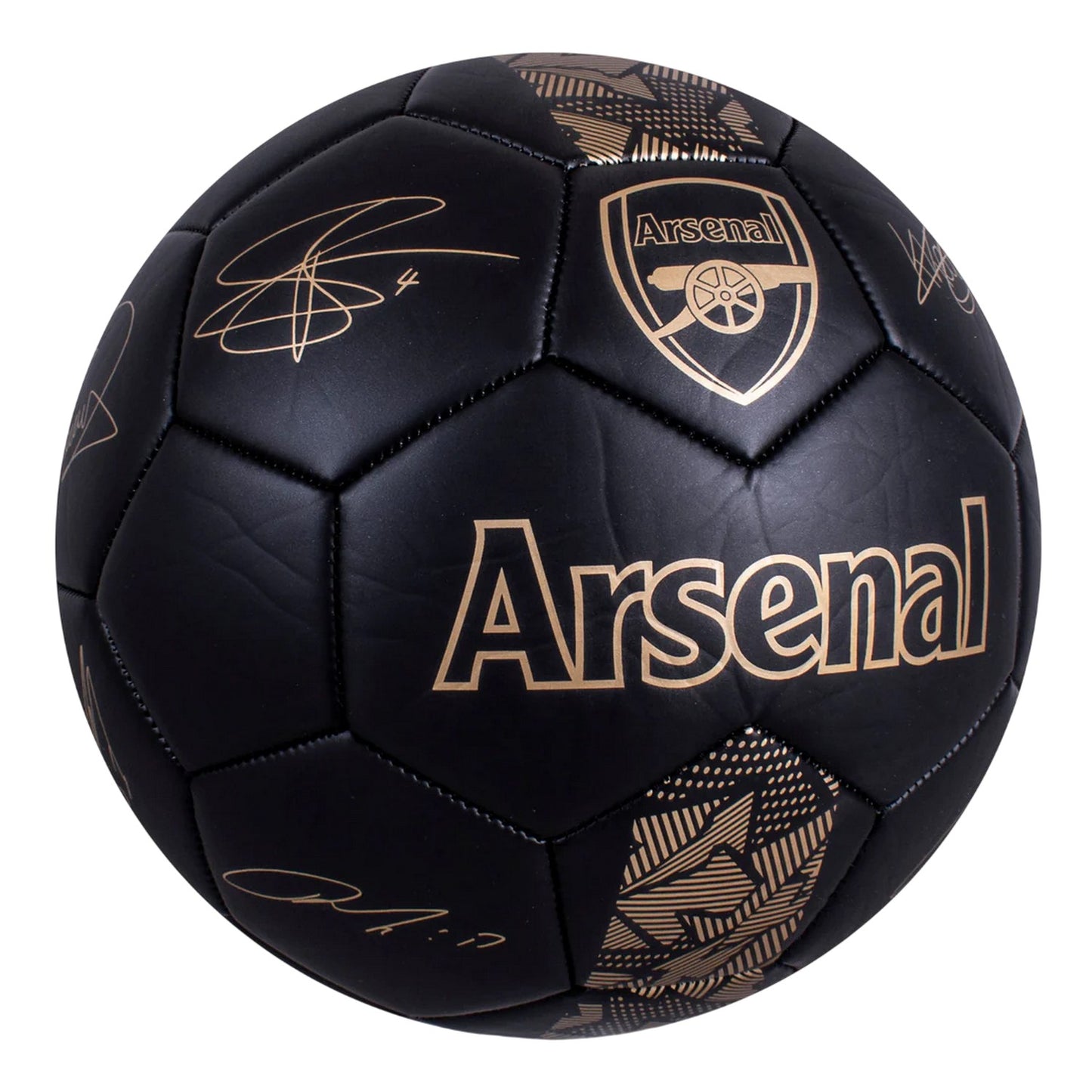 Black - Back - Arsenal Phantom PVC Logo Football