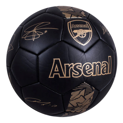 Black - Back - Arsenal Phantom PVC Logo Football