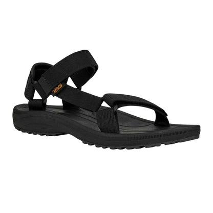 Black - Lifestyle - Teva Mens Winsted Adjustable Strap Sandals