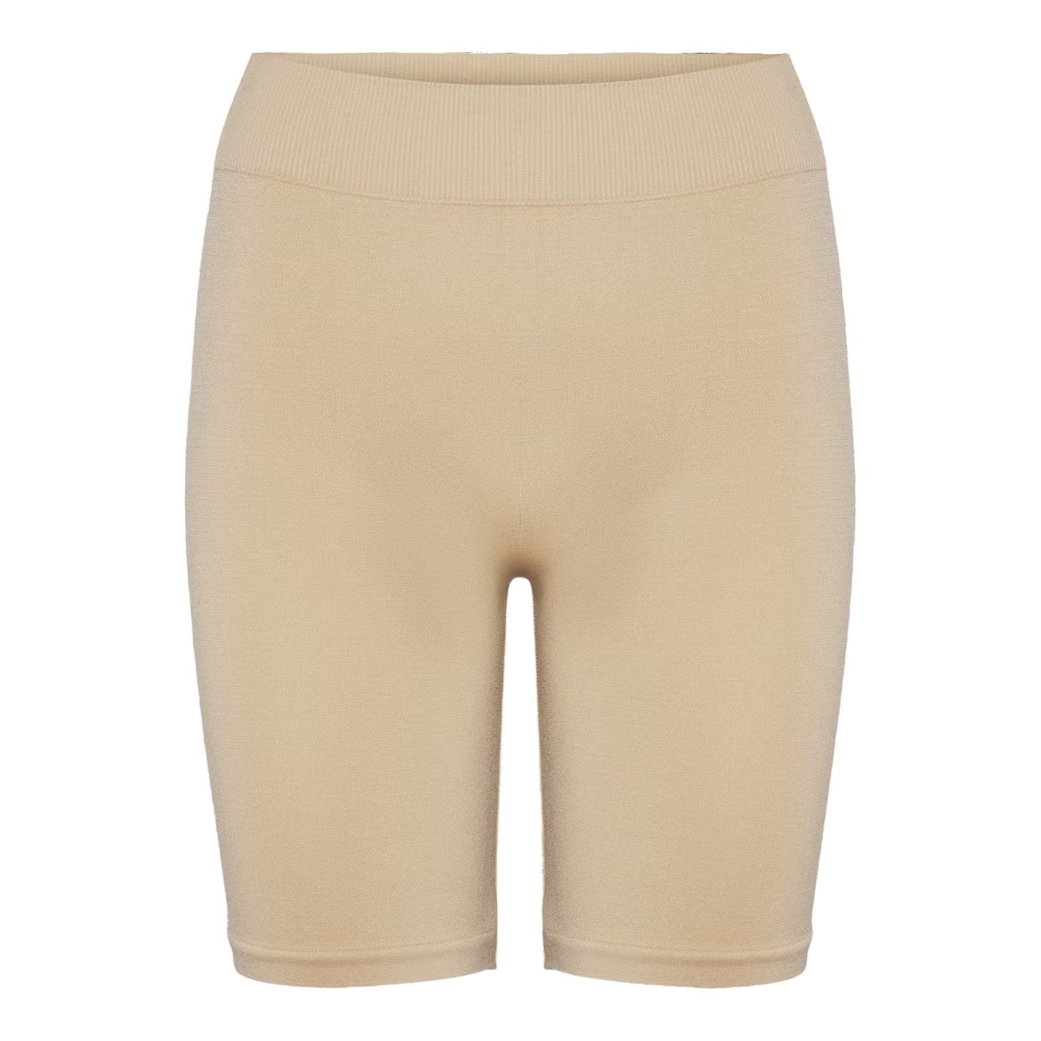 Tan - Front - Vero Moda Womens-Ladies Jackie Cycling Shorts