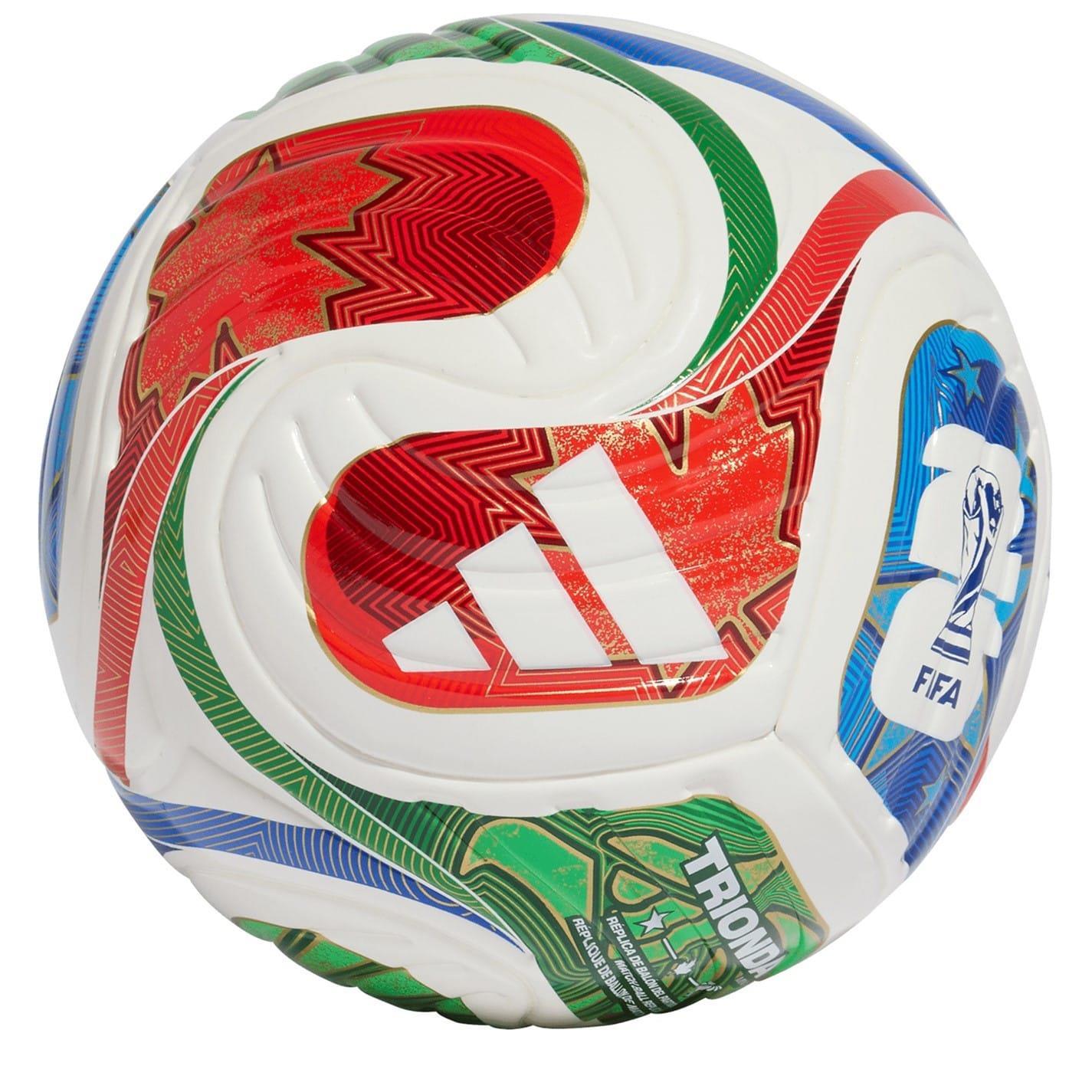 White-Blue - Back - Adidas Trionda FIFA World Cup 26 Mini Football