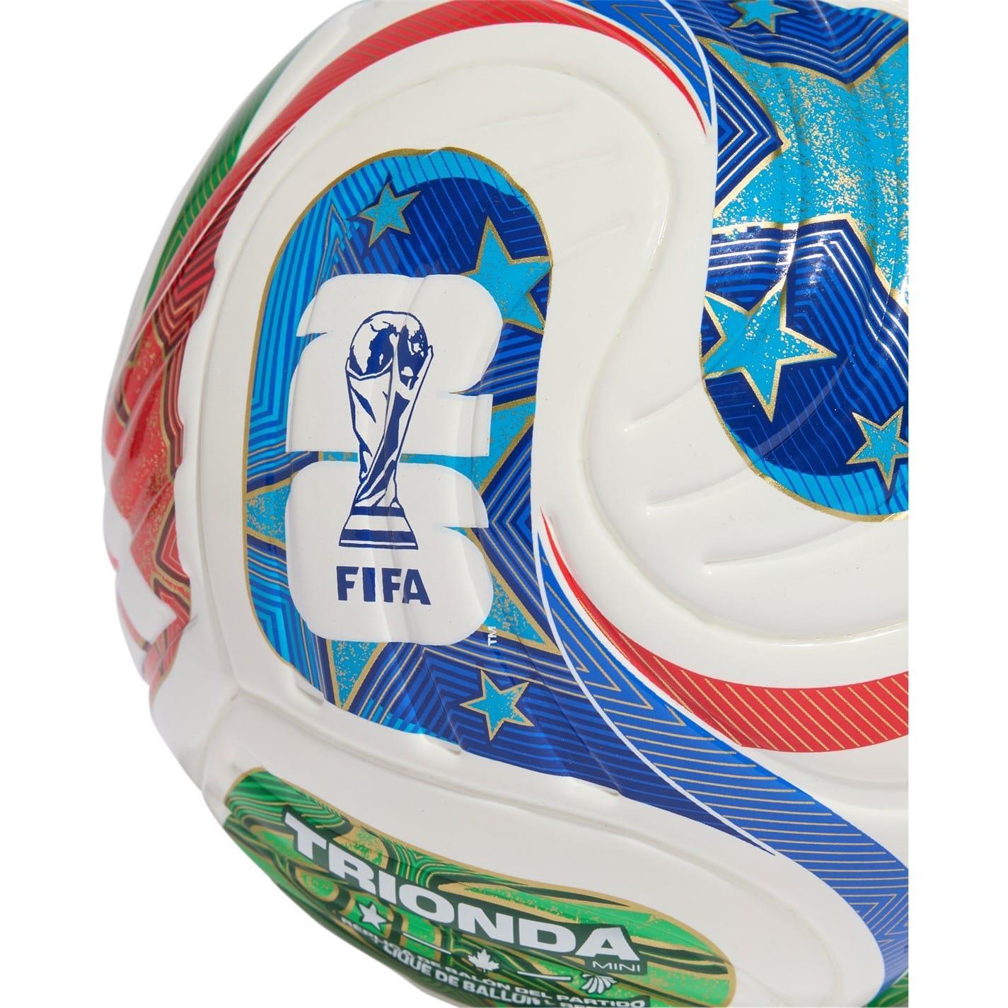 White-Blue - Lifestyle - Adidas Trionda FIFA World Cup 26 Mini Football