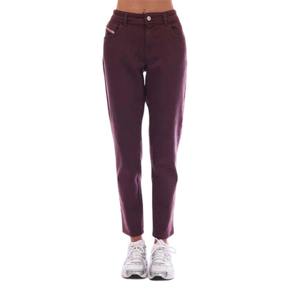Red - Front - Diesel Womens-Ladies Slandy Super Skinny Jeans
