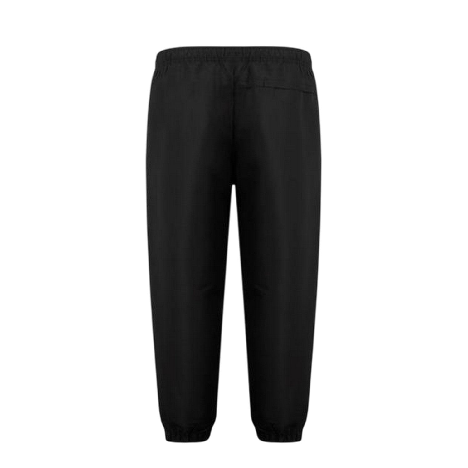 Black - Back - Lonsdale Mens Essential Woven Jogging Bottoms