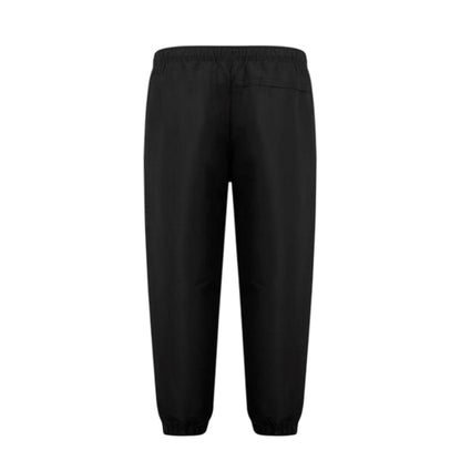 Black - Back - Lonsdale Mens Essential Woven Jogging Bottoms