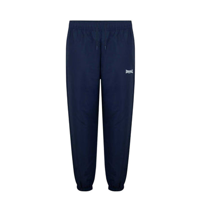 Navy - Front - Lonsdale Mens Essential Woven Jogging Bottoms