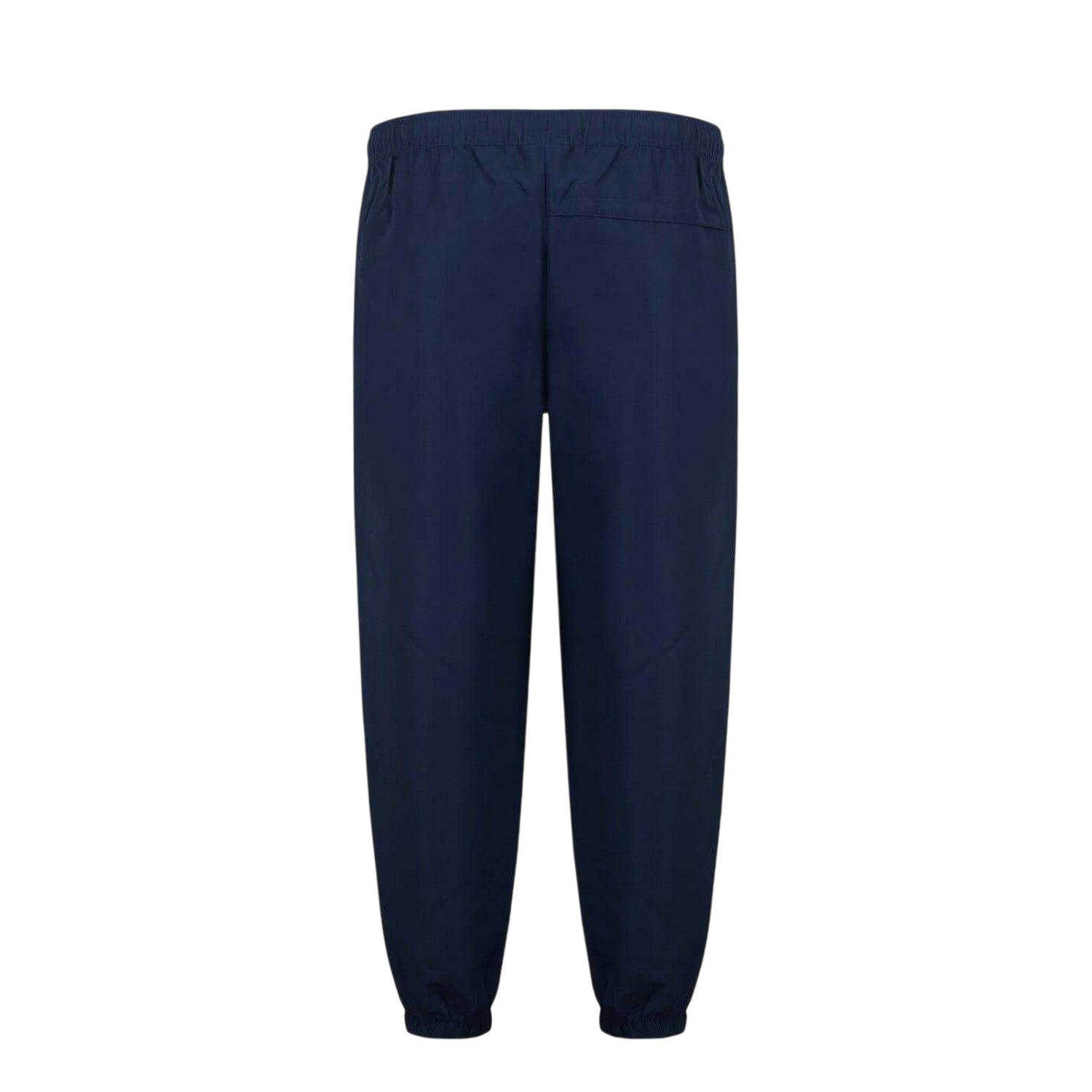 Navy - Back - Lonsdale Mens Essential Woven Jogging Bottoms