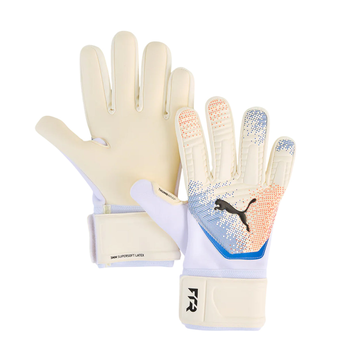 White-Red - Front - Puma Unisex Adult Future Goalkeeper Gloves