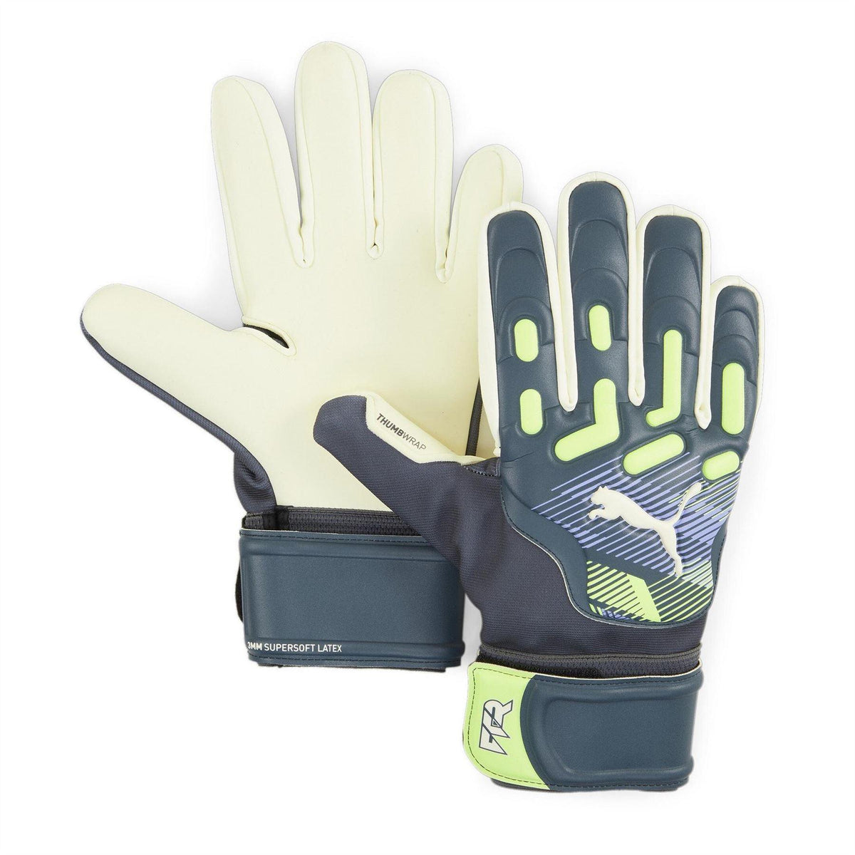 Grey-Green - Front - Puma Unisex Adult Future Goalkeeper Gloves