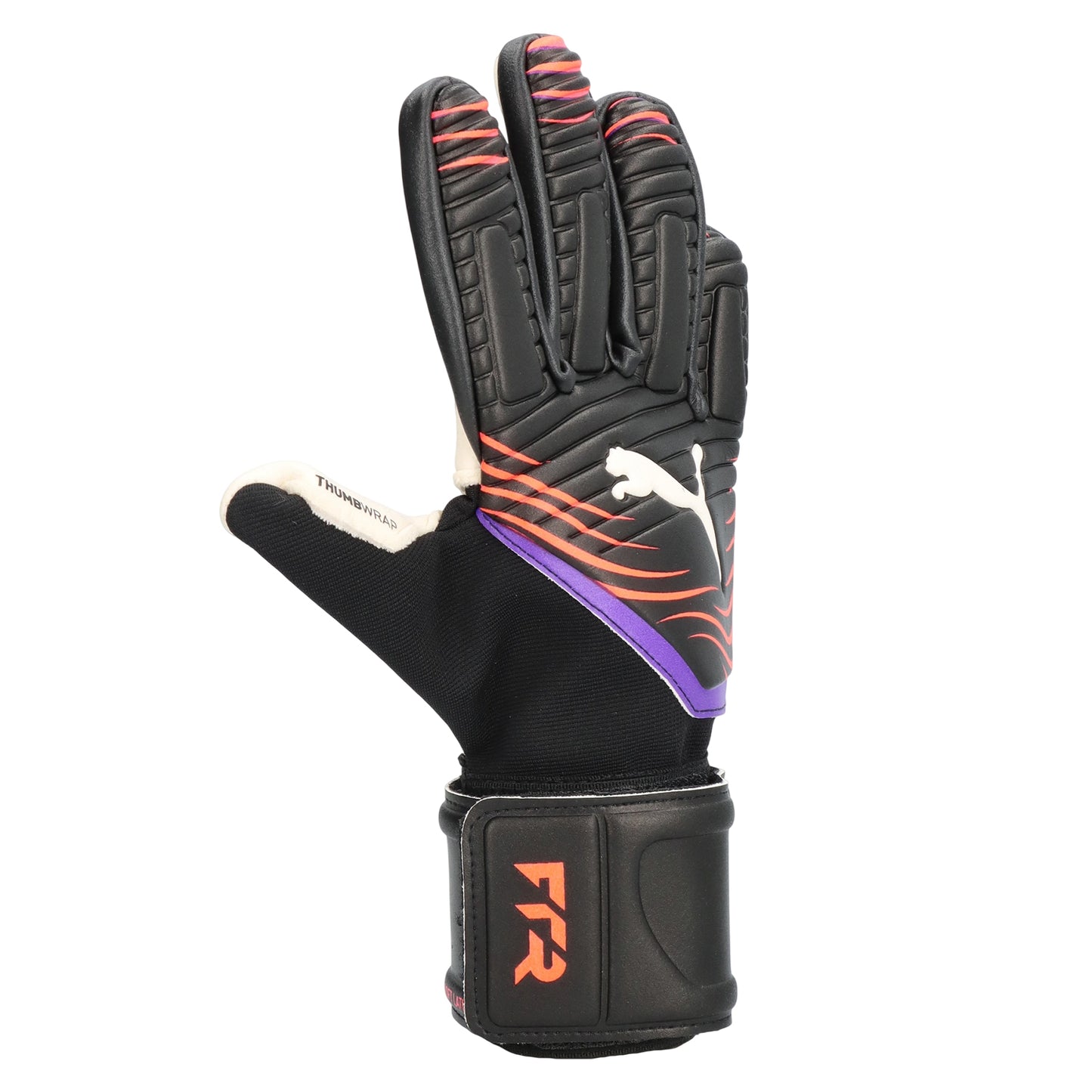 Black-Red - Front - Puma Unisex Adult Future Goalkeeper Gloves