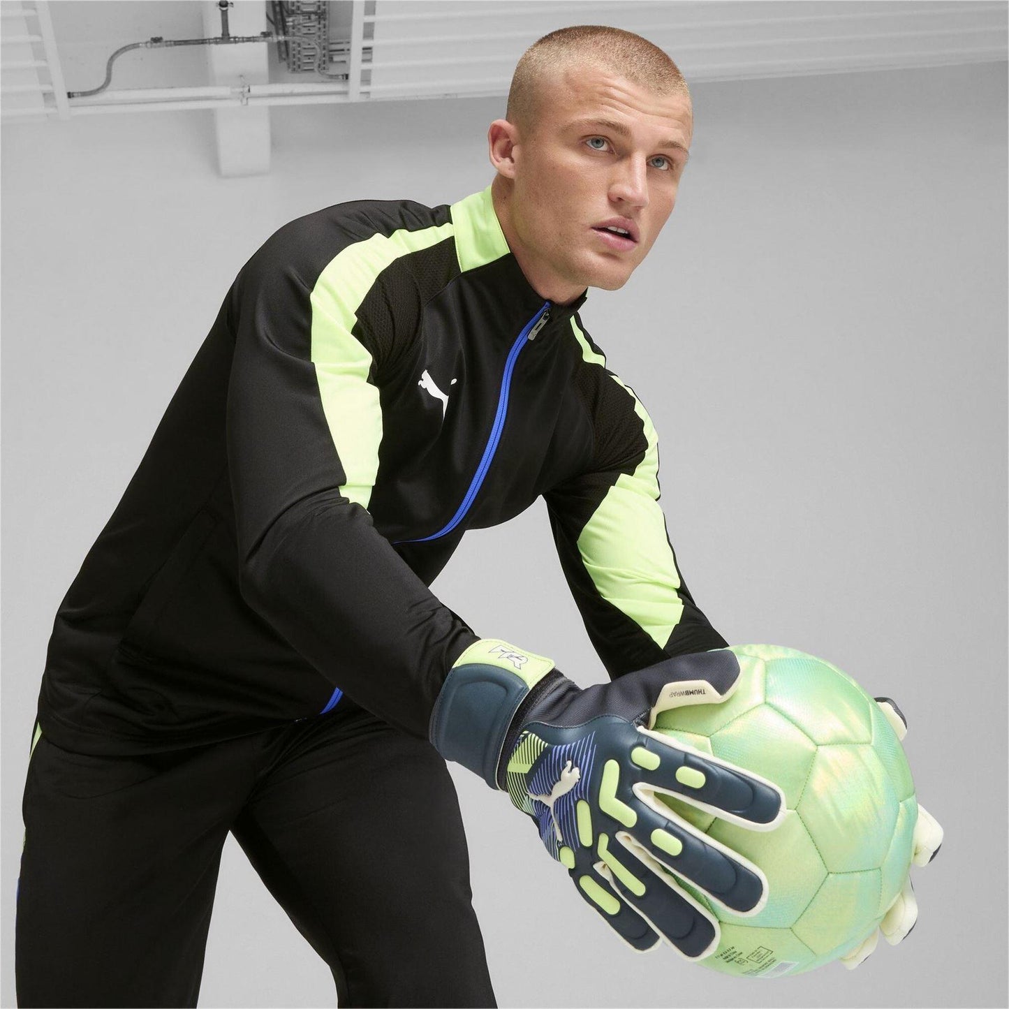 Grey-Green - Lifestyle - Puma Unisex Adult Future Goalkeeper Gloves