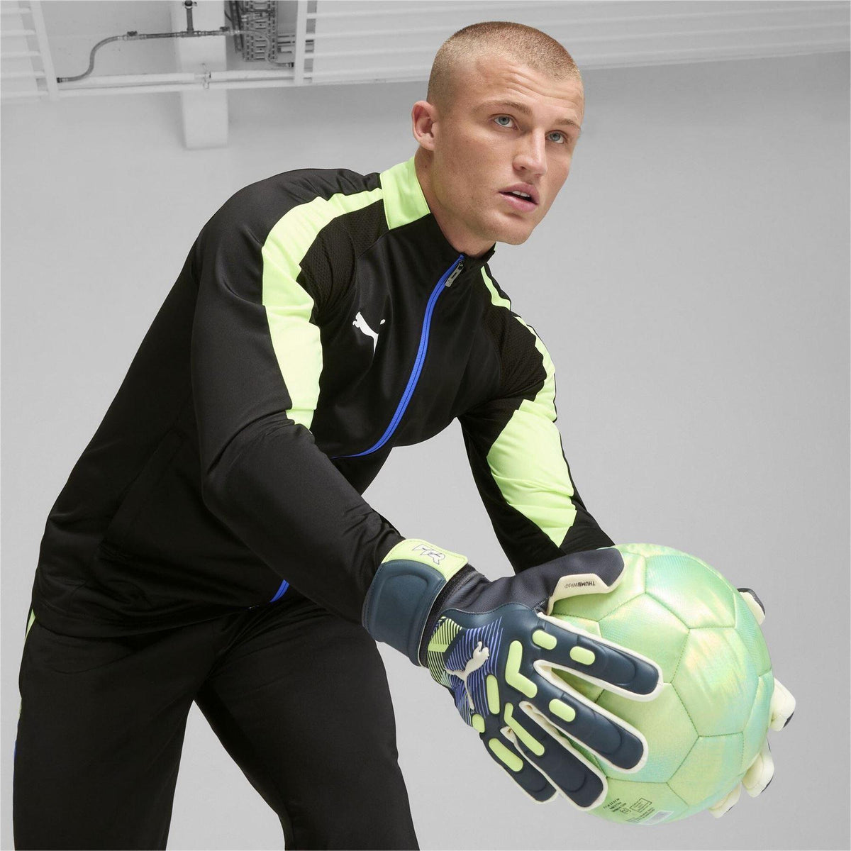 Grey-Green - Lifestyle - Puma Unisex Adult Future Goalkeeper Gloves