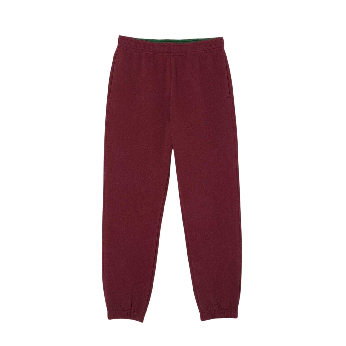 Burgundy - Front - Lacoste Womens-Ladies Regular Jogging Bottoms