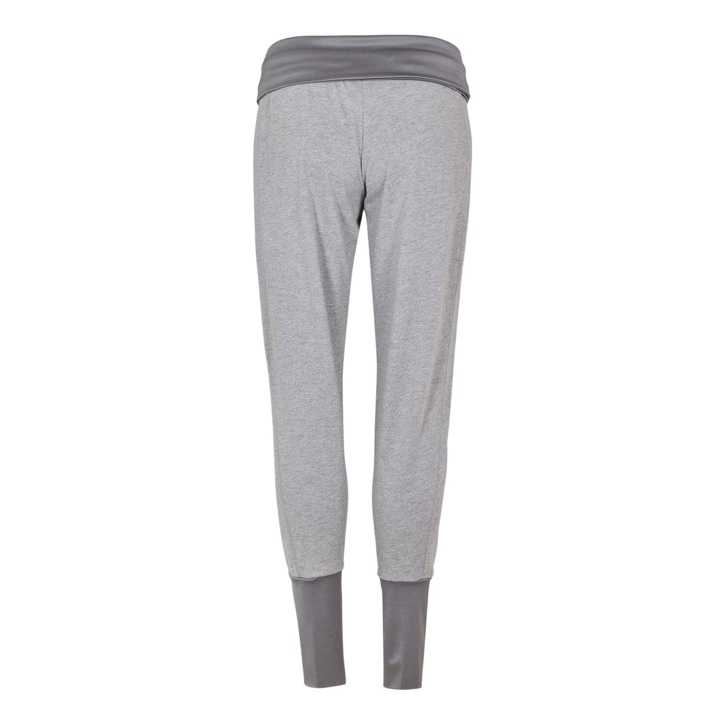 Grey - Back - Puma Womens-Ladies Fleece Jogging Bottoms