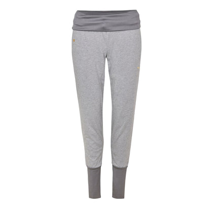 Grey - Front - Puma Womens-Ladies Fleece Jogging Bottoms