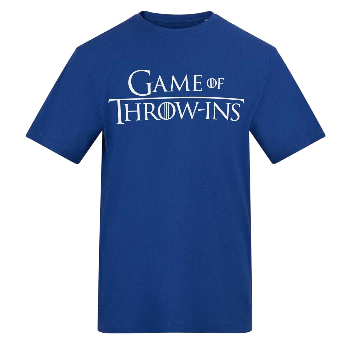 Blue - Front - Game of Thrones Unisex Adult Logo T-Shirt