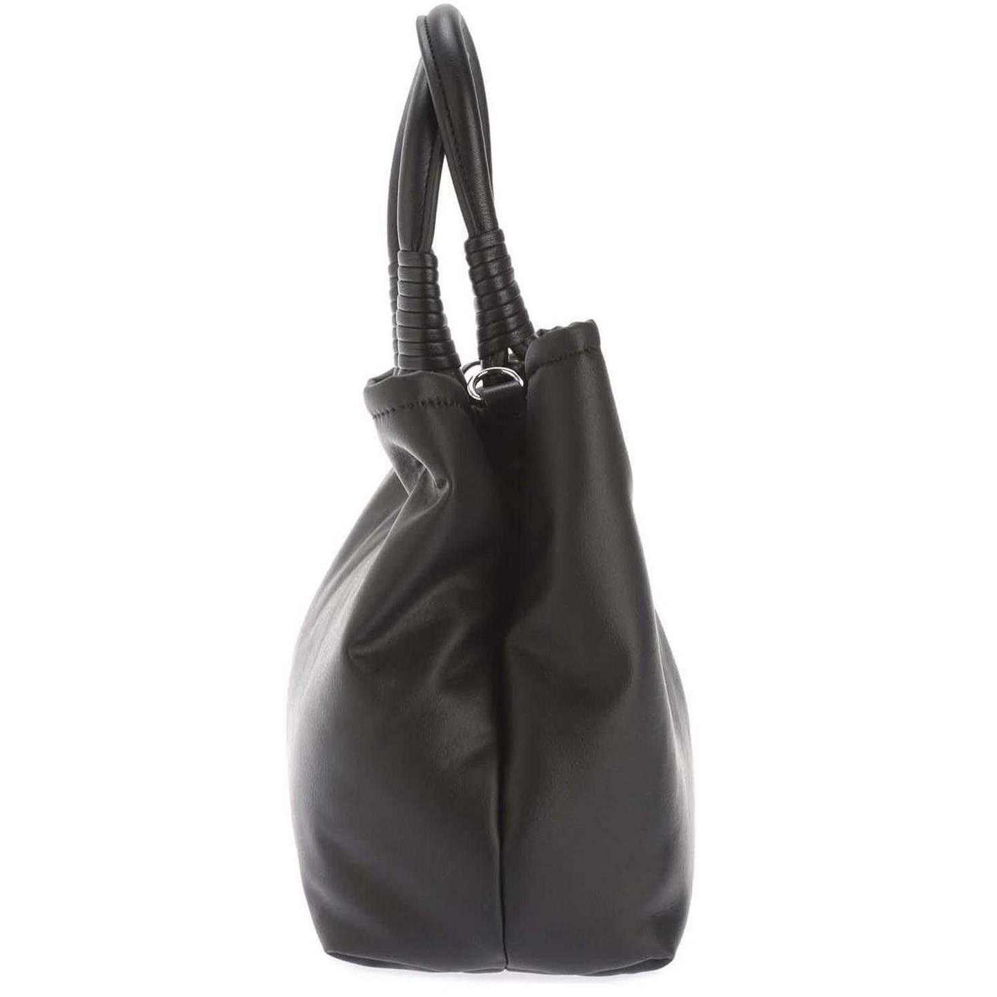 Black - Lifestyle - Emporio Armani Faux Leather Tote Bag