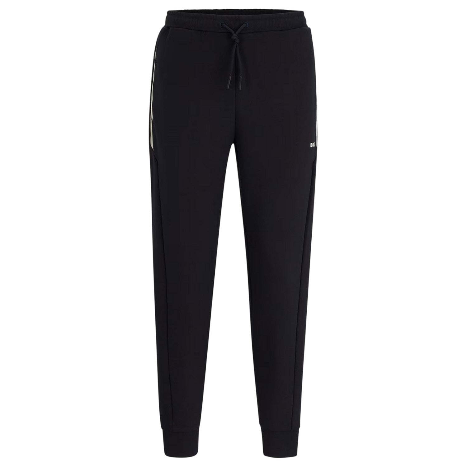 Dark Blue - Front - Boss Mens Jogging Bottoms