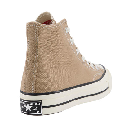Brown - Back - Converse Womens-Ladies Chuck Classic High Top Trainers