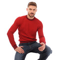 Red - Lifestyle - Boss Mens Kapoko Knitted Cotton Sweatshirt