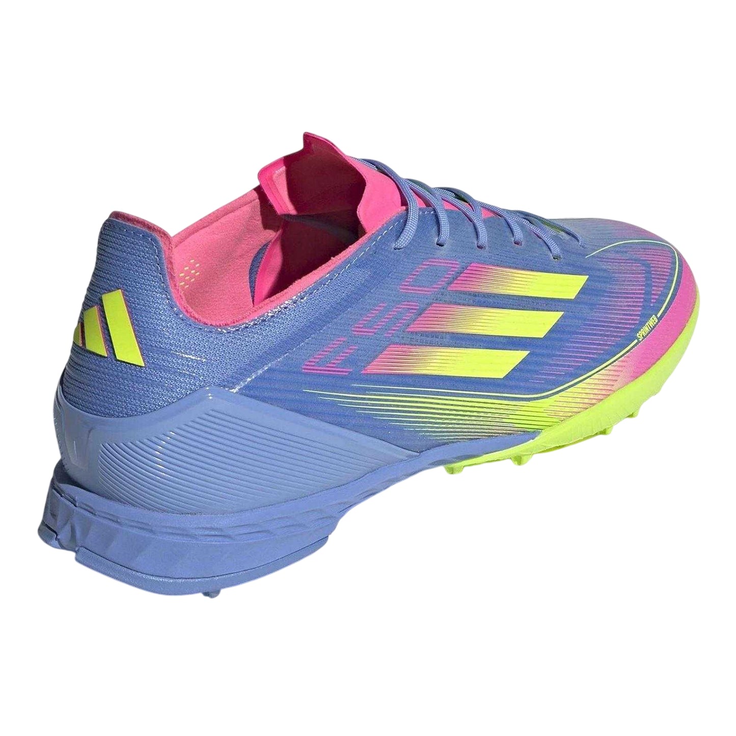 Blue - Back - Adidas Mens F50 Pro Artificial Ground Football Boots