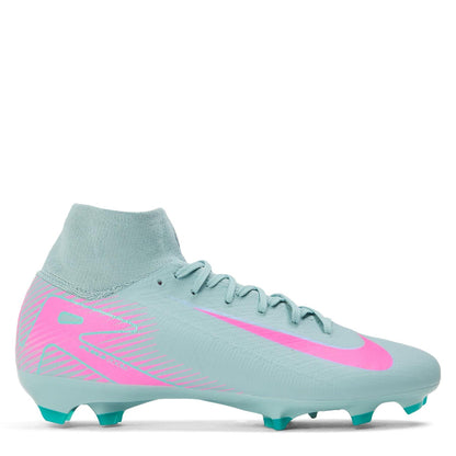 Ocean Cube-Pink - Front - Nike Unisex Adult Mercurial Firm Ground Football Boots