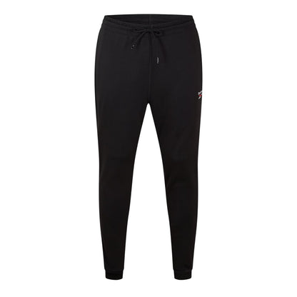 Black-White - Front - Reebok Mens Identity Jogging Bottoms