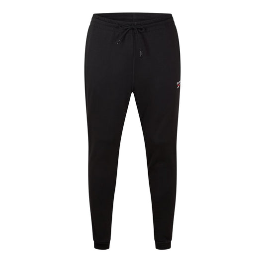 Black-White - Front - Reebok Mens Identity Jogging Bottoms