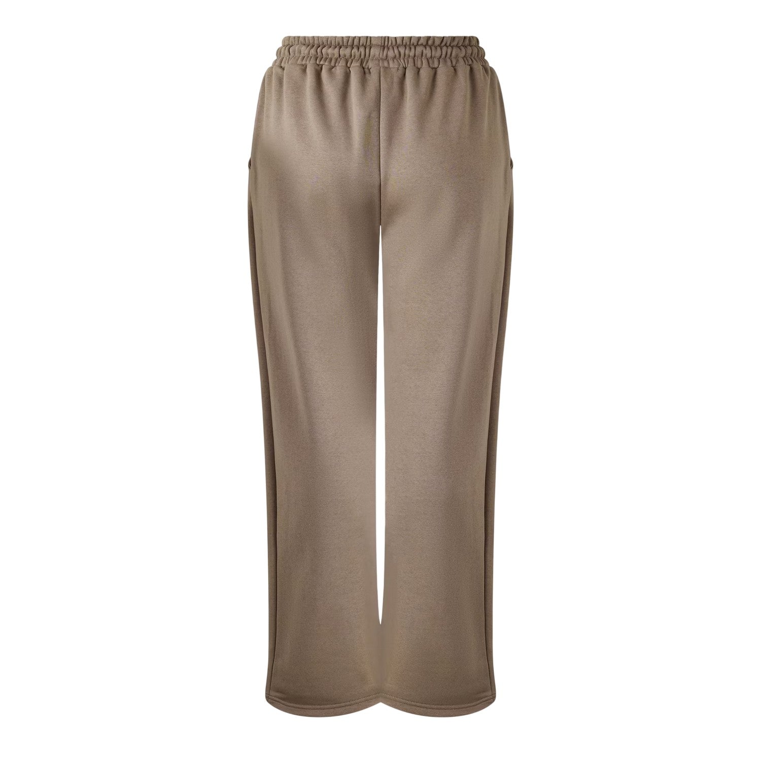 Taupe - Back - I Saw It First Womens-Ladies Jersey Relaxed Fit Jogging Bottoms