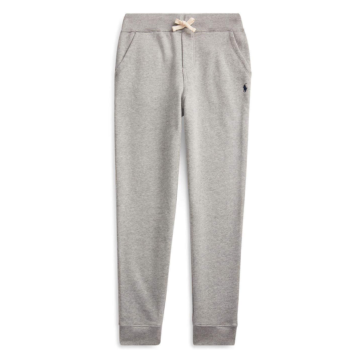 Light Grey Heather - Front - Ralph Lauren Boys Jogging Bottoms