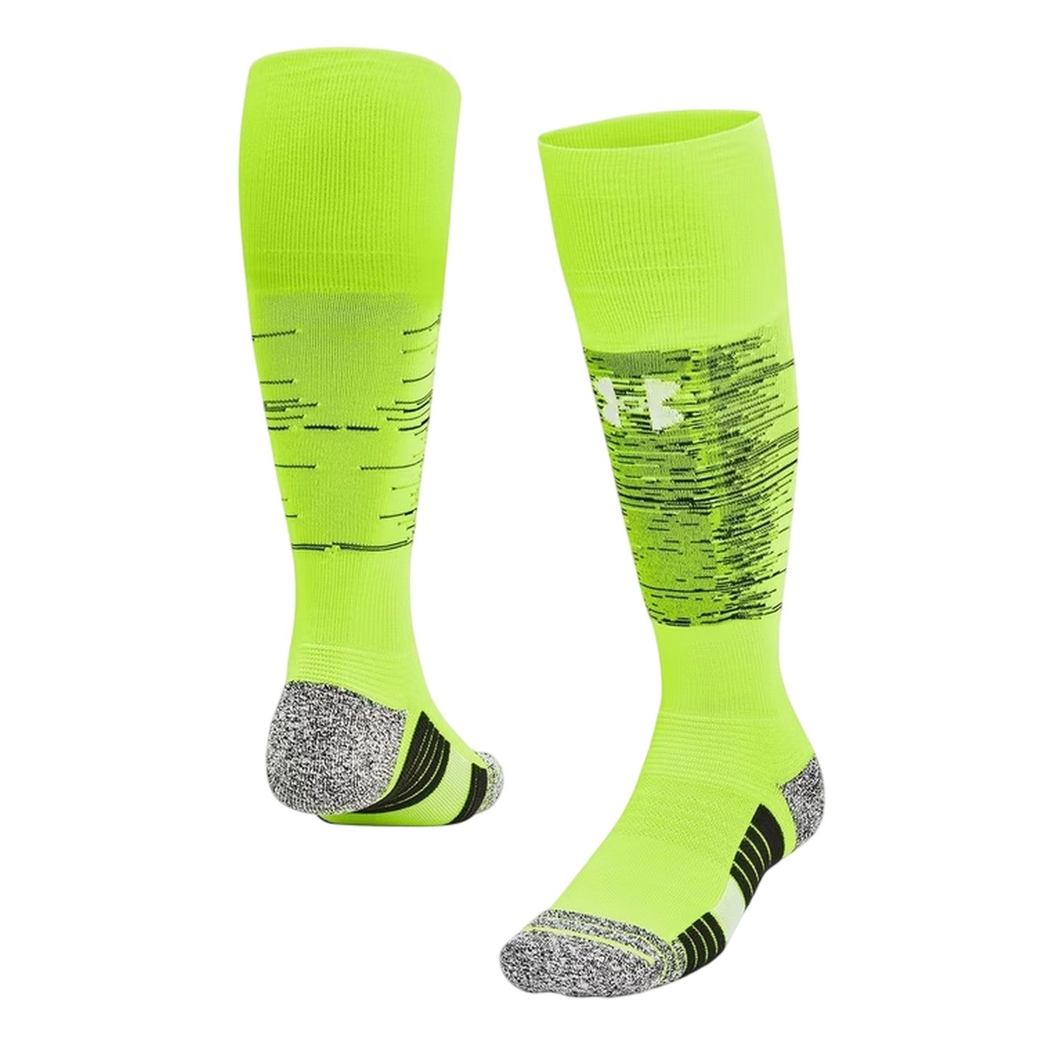Yellow - Side - Under Armour Unisex Adult Magnetico Ombre Socks