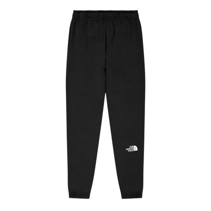 Black - Back - The North Face Childrens-Kids Fleece Tapered Jogging Bottoms
