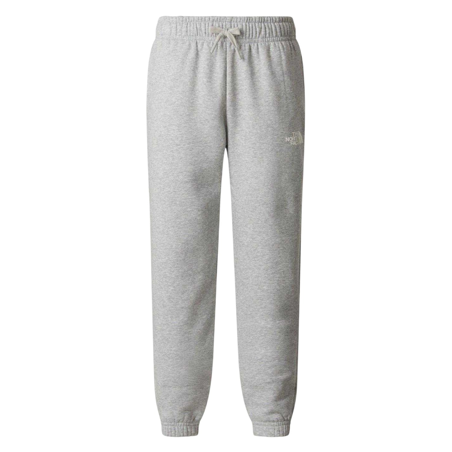 Grey Heather - Front - The North Face Childrens-Kids Fleece Tapered Jogging Bottoms