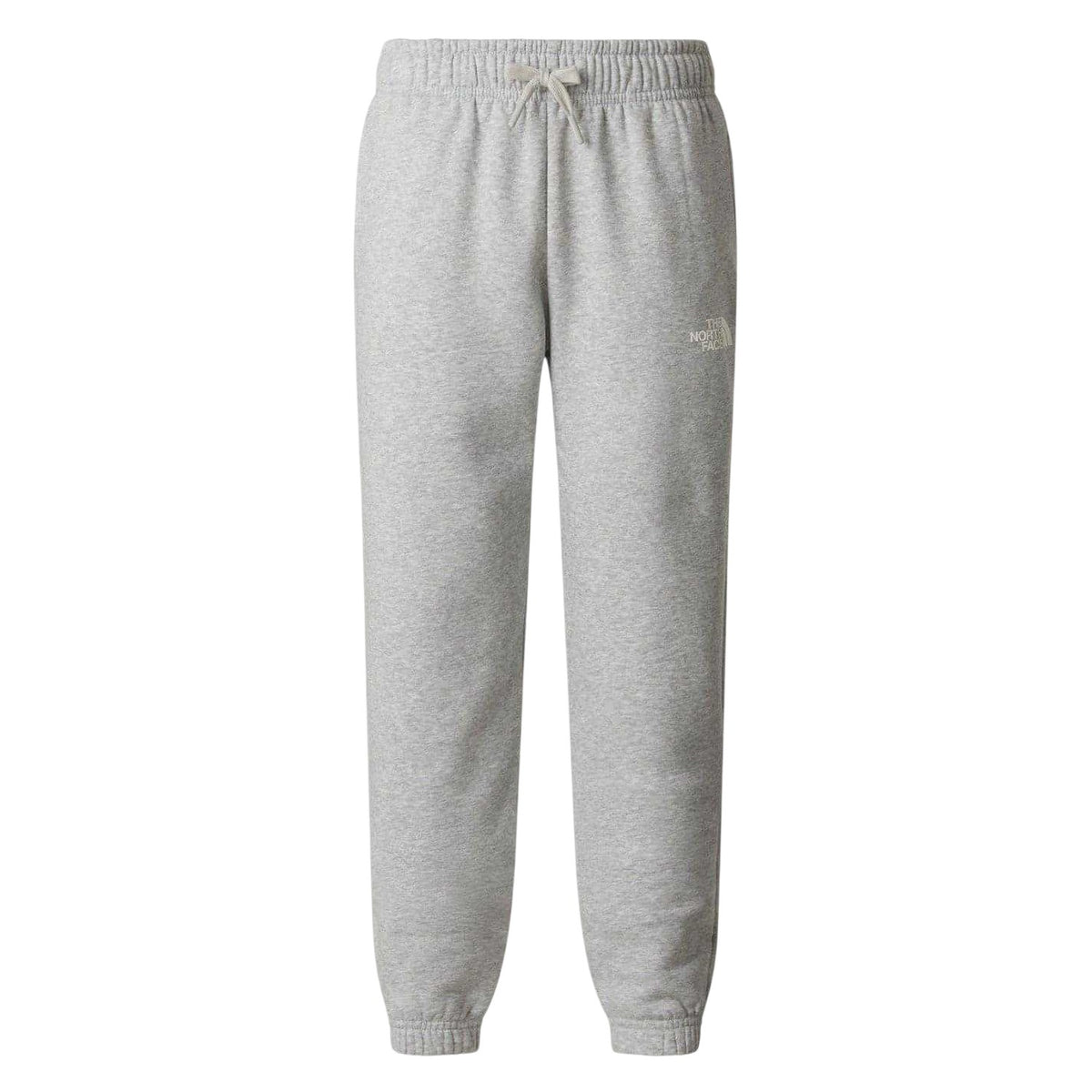 Grey Heather - Front - The North Face Childrens-Kids Fleece Tapered Jogging Bottoms
