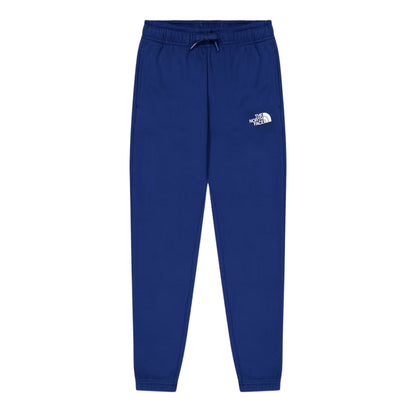 Navy - Front - The North Face Childrens-Kids Fleece Tapered Jogging Bottoms