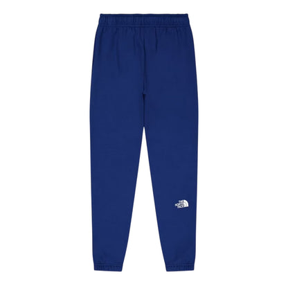 Navy - Back - The North Face Childrens-Kids Fleece Tapered Jogging Bottoms