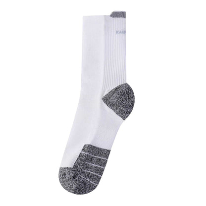 White-Grey - Side - Karrimor Womens-Ladies Running Crew Socks