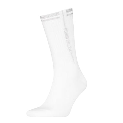 White - Front - Puma Mens Glow Crew Socks