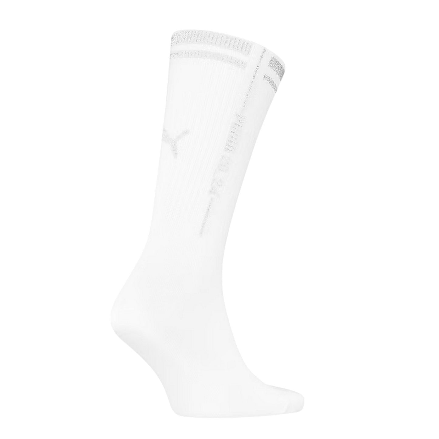 White - Back - Puma Mens Glow Crew Socks