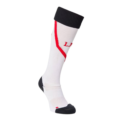 White - Front - Warrior Childrens-Kids Away Liverpool FC Football Socks