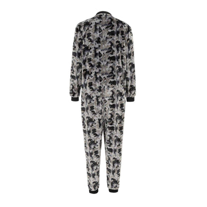 Grey Camo - Back - Howick Mens Camouflage Bodysuit