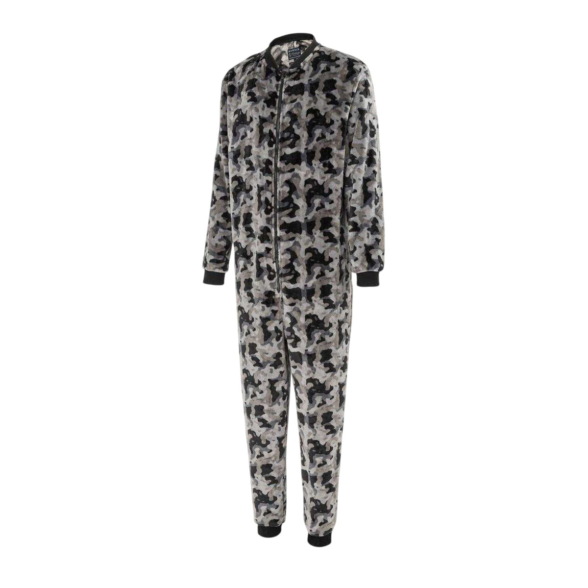 Grey Camo - Side - Howick Mens Camouflage Bodysuit