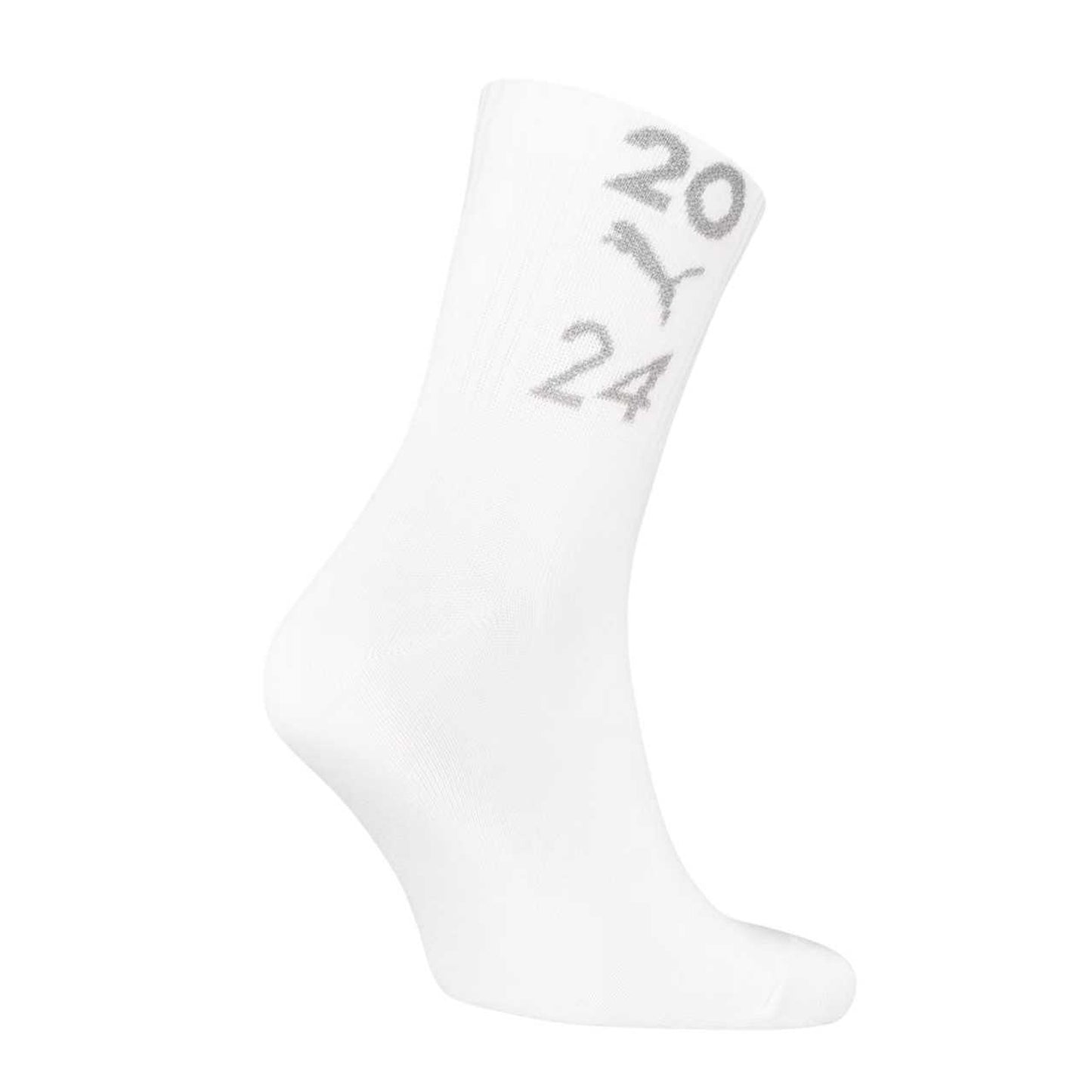 White - Back - Puma Womens-Ladies Glow 99 Crew Socks