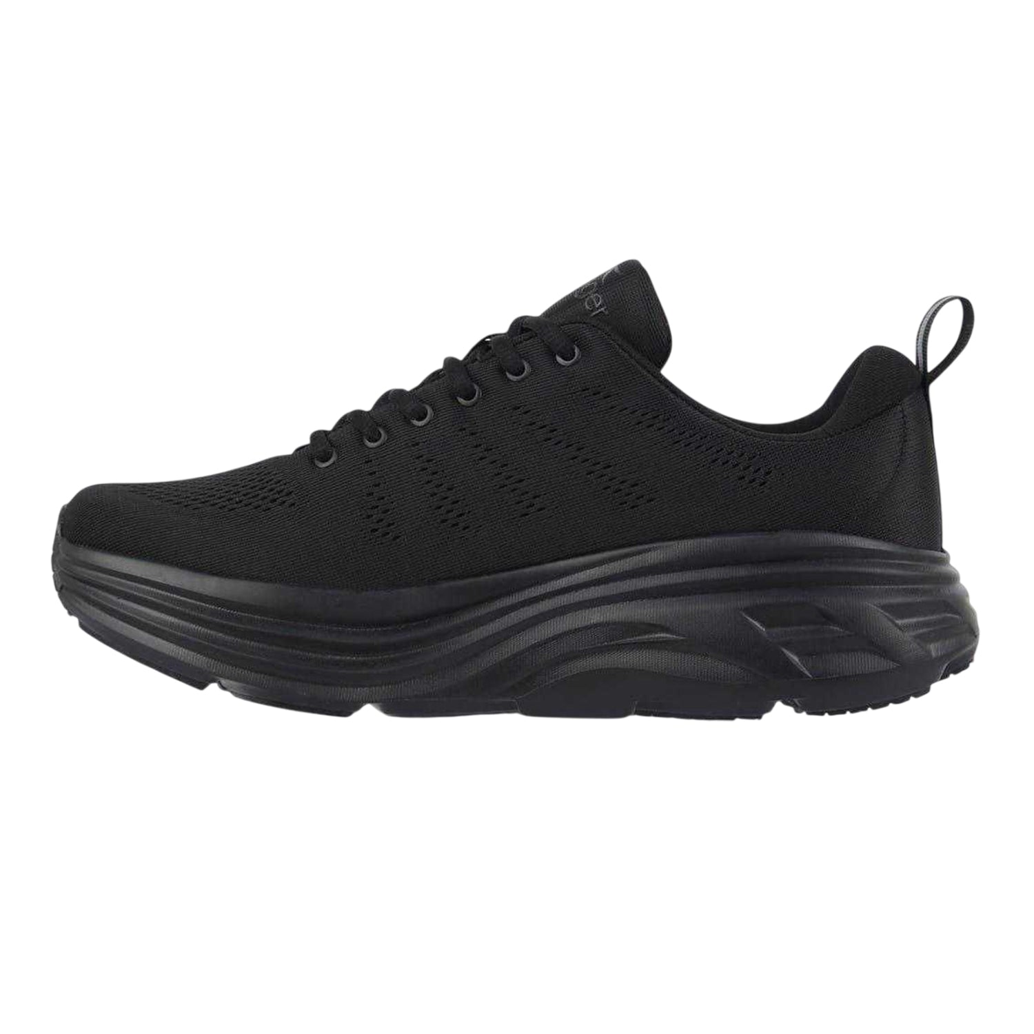 Black - Back - Slazenger Mens Mesh Trainers