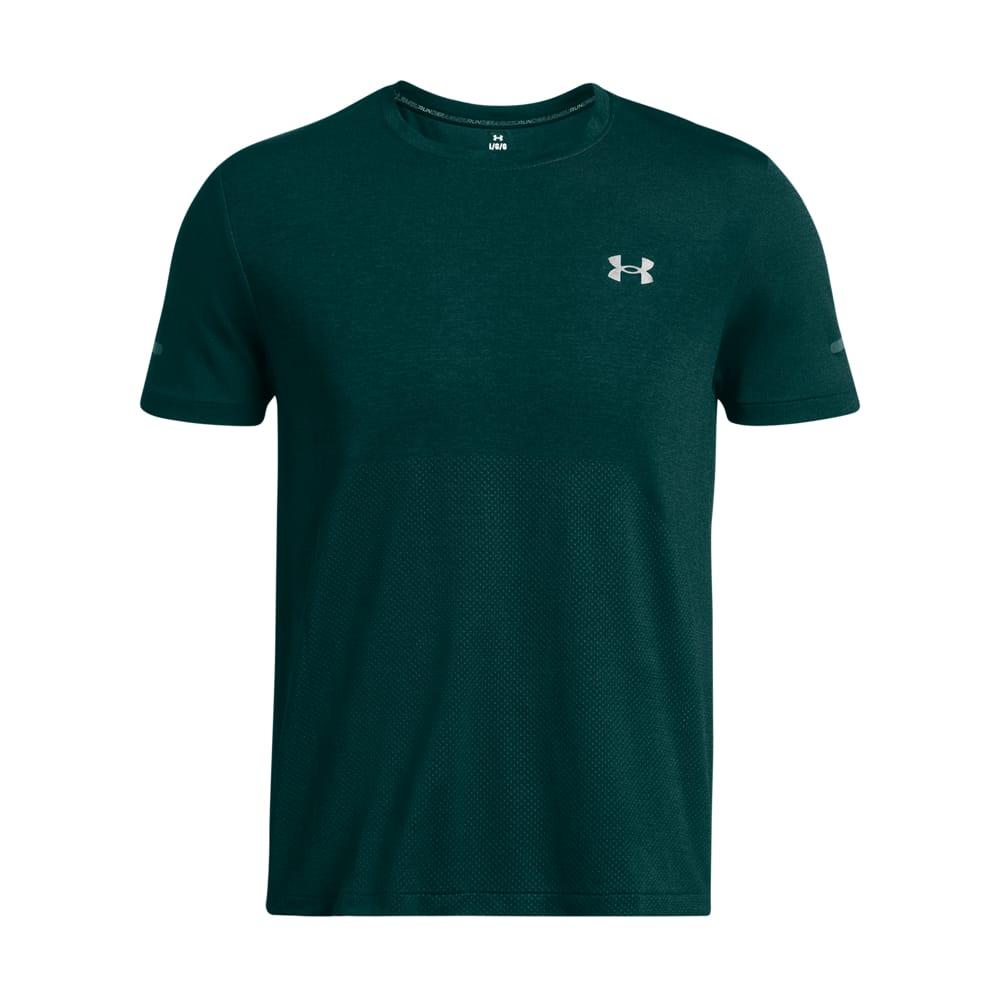 Blue - Front - Under Armour Mens Stride Seamless T-Shirt
